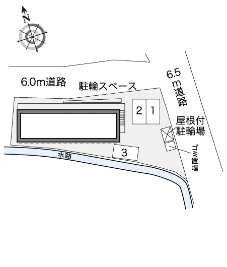 ★手数料０円★高槻市古曽部町　月極駐車場（LP）